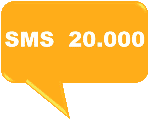 Pack de 20.000 SMS